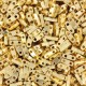 Miyuki quarter tila 5x1.2mm beads - 24kt Gold plated QTL-191